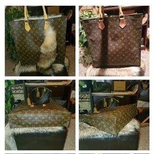 Louis Vuitton Brown Sac Plat Limited Edition Monogram GM Canvas Tote Bag